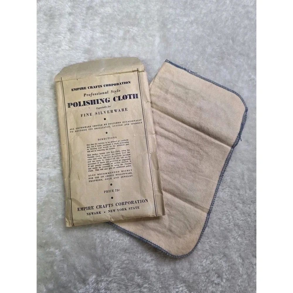 Vintage‎ Empire Crafts Corp Professional Silverware Polishing Cloth